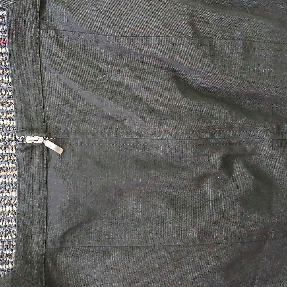 White House Black Market  Sheath Black Dress Lace Up Size 2 Nwot - Picture 8 of 8